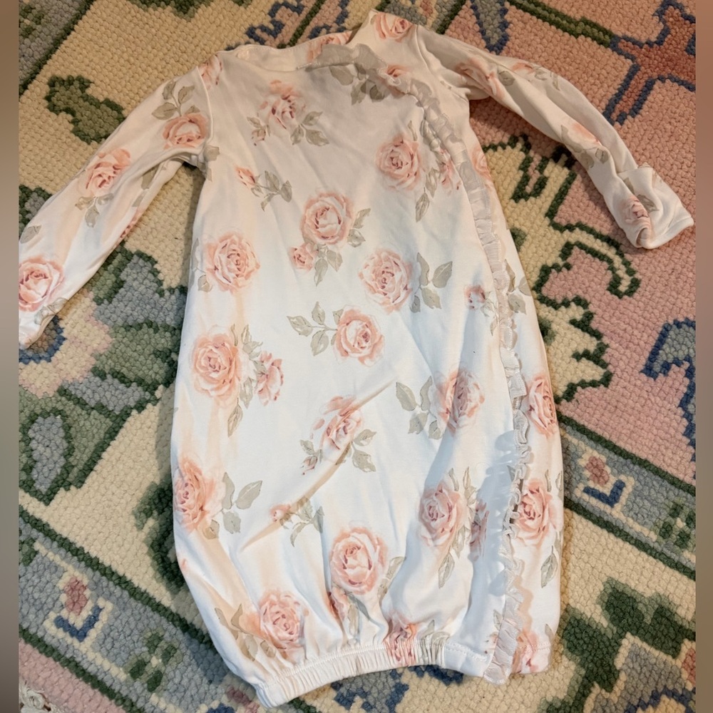 Edgehill collection floral baby gown